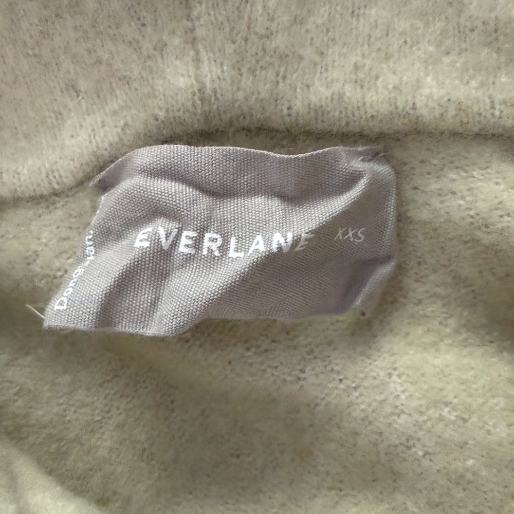 Women XXS Everlane The Cozy Stretch Long Duster Cardigan Sweater Hooded Jacket - Picture 11 of 11
